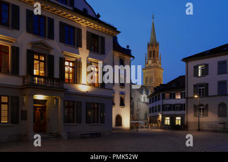 St. Gallen nightshot Stockfoto