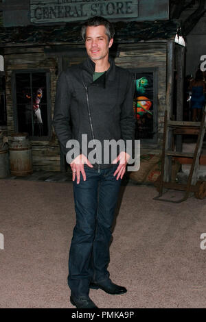 Timothy Olyphant bei der Premiere von Paramount Pictures "Rango". Ankünfte am Regency Dorf Theater in Westwood, CA, 14. Februar 2011 statt. Foto von Joe Martinez/PictureLux Stockfoto