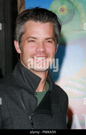 Timothy Olyphant bei der Premiere von Paramount Pictures "Rango". Ankünfte am Regency Dorf Theater in Westwood, CA, 14. Februar 2011 statt. Foto von Joe Martinez/PictureLux Stockfoto