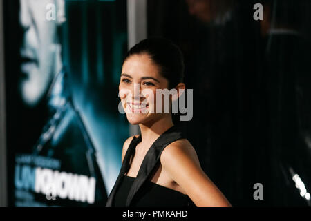 Isabelle Fuhrman bei der Premiere von Warner Brothers Pictures' 'Unbekannt'. Ankunft bei Mann Dorf Theater in Westwood, CA, 16. Februar 2011 statt. Foto von Joe Martinez/PictureLux Stockfoto