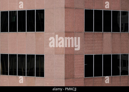 Architektur Detail in Bürogebäude, Birmingham, Alabama Stockfoto