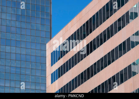 Architektur Detail in Bürogebäude, Birmingham, Alabama Stockfoto