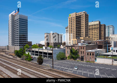 Skyline von Birmingham, Alabama Stockfoto