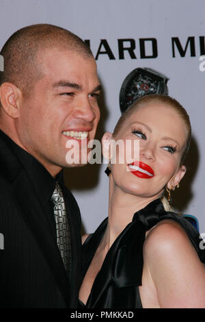 Jenna Jameson und Tito Ortiz auf der 21. jährlichen Nacht der 100 Stars Awards Gala. Ankunft im Beverly Hills Hotel Crystal Ballroom in Beverly Hills, CA, 27. Februar 2011 statt. Foto von Joe Martinez/PictureLux Stockfoto