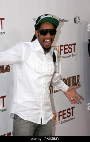 Lil Jon im LA Special Screening von lionsgate's 'Doppel des Teufels' an der 2011 Los Angeles Film Festival. Ankunft am Regal Cinemas L.A. statt Live 1 in Los Angeles, CA, 20. Juni 2011. Foto: Richard Chavez/PictureLux Stockfoto