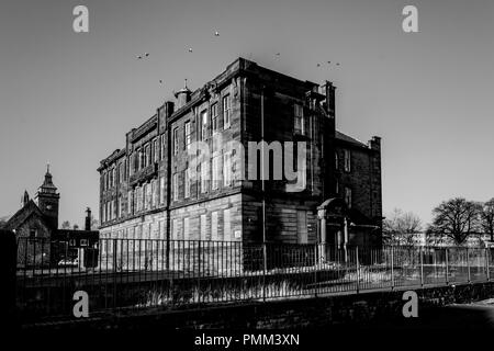 Sir John Maxwell Grundschule von Bengal Street, Pollokshaws genommen. GLASGOW, Schottland. Stockfoto