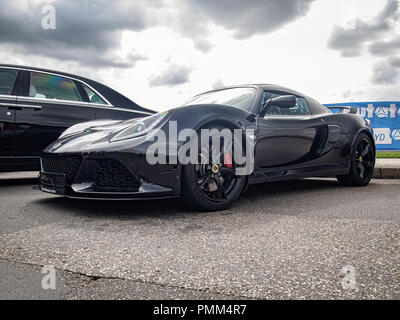 VILNIUS, LITAUEN - 26. AUGUST 2018: Lotus Elise (Serie 3) auf die Straßen der Stadt. Stockfoto