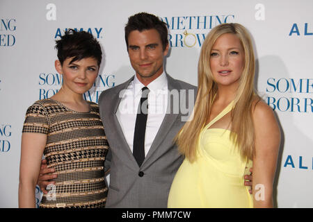 Ginnifer Goodwin, Colin Egglesfield, Kate Hudson 05/03/2011 ausgeliehen "Etwas" Premiere @ Grauman's Chinese Theater, Hollywood Foto von Megumi Torii/www.HollywoodNewsWire.net/ PictureLux Stockfoto