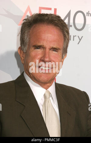 Warren Beatty 10/03/2007 "40. Jahrestag des AFI @ ArcLight Kinos. Hollywood Foto von Ima Kuroda/HNW/PictureLux Datei Referenz # 31250 012 HNW nur für redaktionelle Verwendung - Alle Rechte vorbehalten Stockfoto