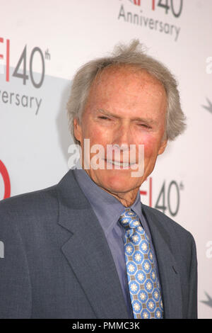 Clint Eastwood 10/03/2007 "40. Jahrestag des AFI @ ArcLight Kinos. Hollywood Foto von Ima Kuroda/HNW/PictureLux Datei Referenz # 31250 016 HNW nur für redaktionelle Verwendung - Alle Rechte vorbehalten Stockfoto