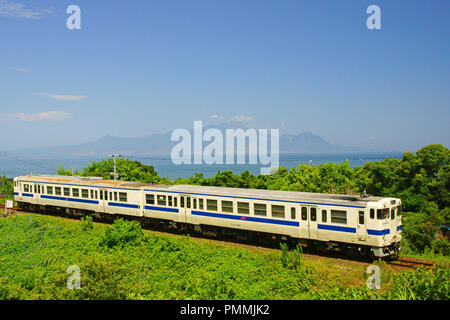 Mt. Unzen fugen und Misumi-Linie, Kumamo Präfektur, Japan Stockfoto