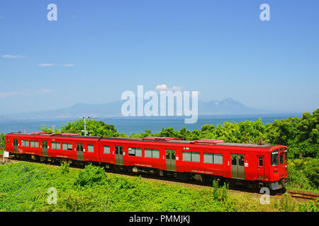 Mt. Unzen fugen und Misumi-Linie, Kumamo Präfektur, Japan Stockfoto