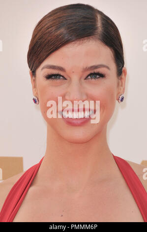 Adrianne Palicki auf der 63. jährlichen Primetime Emmy Awards - Ankunft auf der Nokia Plaza L.A. statt Leben in Los Angeles, CA. Die Veranstaltung fand am Sonntag, 18. September 2011. Foto von PRPP/PictureLux Stockfoto