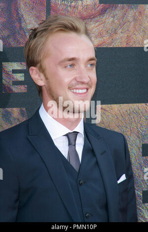 Tom Felton bei der Premiere von Twentieth Century Fox's'' Aufstieg der Planet der Affen". Ankünfte am Grauman's Chinese Theater in Hollywood, CA, 28. Juli 2011 abgehalten. Foto von Joe Martinez/PictureLux Stockfoto