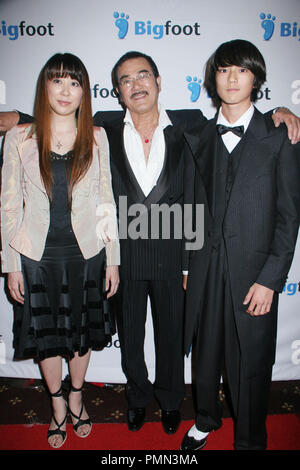 Juri Manase, Sonny Chiba, Mckenyu Chiba 10/01/2011, ingafest Asian Film Festival' an Bigfoot Crest Theatre, Los Angeles, CA, Foto von Izumi Hasegawa/HollywoodNewsWire.net/ PictureLux Stockfoto