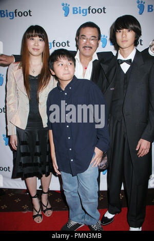 Juri Manase, Gorton Chiba, Sonny Chiba, Mckenyu Chiba 10/01/2011, ingafest Asian Film Festival' an Bigfoot Crest Theatre, Los Angeles, CA, Foto von Izumi Hasegawa/HollywoodNewsWire.net/ PictureLux Stockfoto