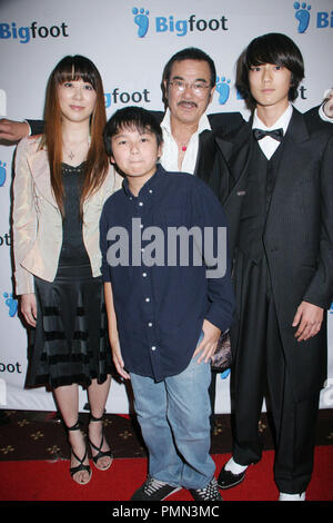 Juri Manase, Gorton Chiba, Sonny Chiba, Mckenyu Chiba 10/01/2011, ingafest Asian Film Festival' an Bigfoot Crest Theatre, Los Angeles, CA, Foto von Izumi Hasegawa/HollywoodNewsWire.net/ PictureLux Stockfoto