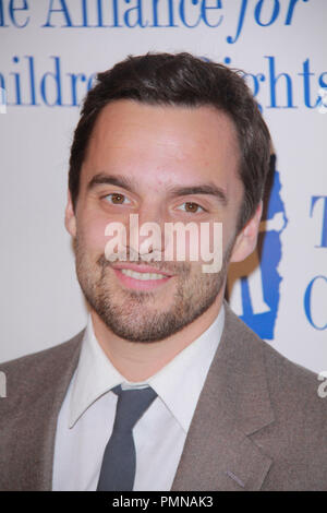 Jake Johnson 03/01/2012 "Die Allianz für die Rechte der Kinder' Abendessen im Beverly Hilton Hotel in Beverly Hills, CA Foto von Yoko Maegawa/HollywoodNewsWire.net/PictureLux gehalten Stockfoto