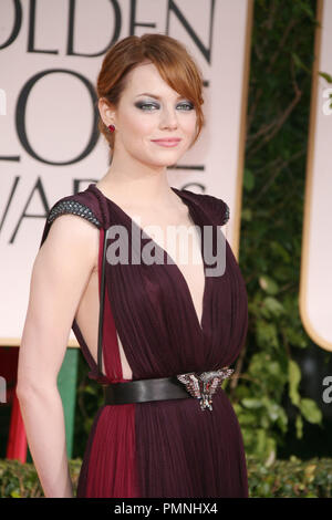 Emaa Stein auf die Ankunft des 69. jährlichen Golden Globe Awards statt im Beverly Hilton Hotel in Beverly Hills, CA am Sonntag, den 15. Januar 2012. Foto von AJ Garcia/PictureLux. Datei Referenz # 31339 800AJ nur für den redaktionellen Gebrauch - Alle Rechte vorbehalten Stockfoto