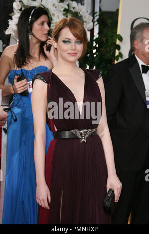 Emaa Stein auf die Ankunft des 69. jährlichen Golden Globe Awards statt im Beverly Hilton Hotel in Beverly Hills, CA am Sonntag, den 15. Januar 2012. Foto von AJ Garcia/PictureLux. Datei Referenz # 31339 802AJ nur für redaktionelle Verwendung - Alle Rechte vorbehalten Stockfoto