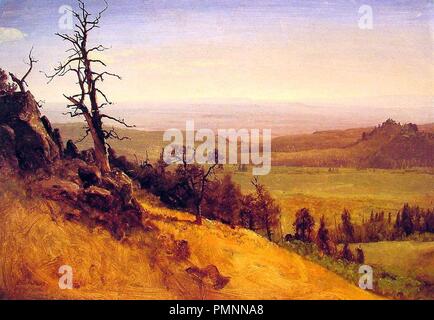 Bierstadt Albert Nebraska Wasatch Mountains. Stockfoto