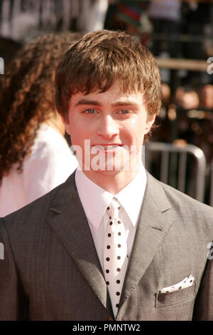 07/08/2007 Daniel Radcliffe "Harry Potter und der Orden des Phönix" Premiere @ Grauman's Chinese Theater, Hollywood Foto von Ima Kuroda/HNW/Picturelux Datei Referenz # 31297 001 HNW nur für redaktionelle Verwendung - Alle Rechte vorbehalten Stockfoto