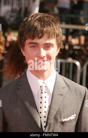 07/08/2007 Daniel Radcliffe "Harry Potter und der Orden des Phönix" Premiere @ Grauman's Chinese Theater, Hollywood Foto von Ima Kuroda/HNW/Picturelux Datei Referenz # 31297 002 HNW nur für redaktionelle Verwendung - Alle Rechte vorbehalten Stockfoto