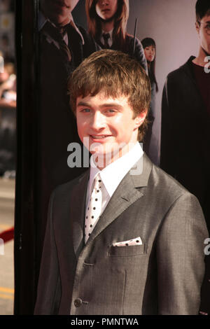 07/08/2007 Daniel Radcliffe "Harry Potter und der Orden des Phönix" Premiere @ Grauman's Chinese Theater, Hollywood Foto von Ima Kuroda/HNW/Picturelux Datei Referenz # 31297 006 HNW nur für redaktionelle Verwendung - Alle Rechte vorbehalten Stockfoto