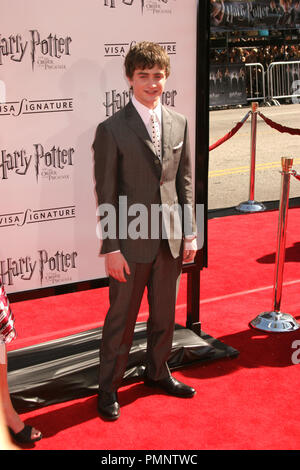 07/08/2007 Daniel Radcliffe "Harry Potter und der Orden des Phönix" Premiere @ Grauman's Chinese Theater, Hollywood Foto von Ima Kuroda/HNW/Picturelux Datei Referenz # 31297 007 HNW nur für redaktionelle Verwendung - Alle Rechte vorbehalten Stockfoto