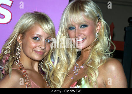 09/17/2004 Nicole Richie, Paris Hilton 'US Weekly Hot Young Hollywood Party' @ Spider Club, Hollywood Foto: Fukuko Kusakari/HNW/Picturelux Datei Referenz # 31301 009 HNW nur für redaktionelle Verwendung - Alle Rechte vorbehalten Stockfoto