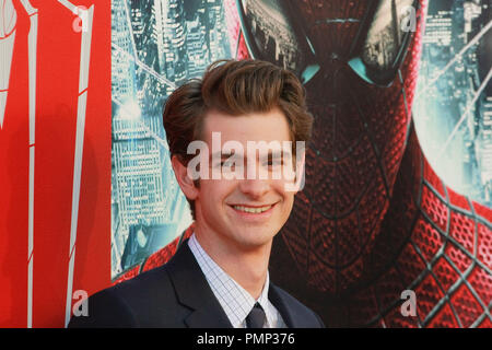 Andrew Garfield bei der Premiere von Columbia Pictures/Marvel "The Amazing Spider-Man". Ankünfte am Regency Dorf Theater in Westwood, CA, 28. Juni 2012 statt. Foto von Joe Martinez/PictureLux Stockfoto