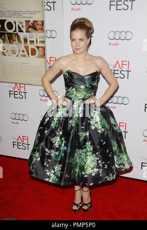 Amy Adams an der AFI Fest Gala Screening 2012 'auf der Straße'. Ankünfte am Grauman's Chinese Theater in Hollywood, CA, November 3, 2012 statt. Foto von Joe Martinez/PictureLux Stockfoto