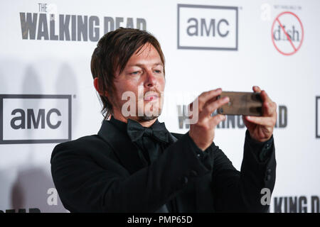Norman Reedus kommt bei der Premiere von der AMC-" 3 The Walking Dead' Jahreszeit bei Universal CityWalk am 4. Oktober 2012 in Universal City, CA. (Foto durch PRPP/PictureLux) Datei Referenz # 31689 060 PRPPEAA nur für redaktionelle Verwendung - Alle Rechte vorbehalten Stockfoto