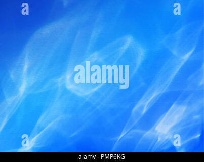 Abstrakt Blau Hintergrund mit glatten Linien Stockfoto