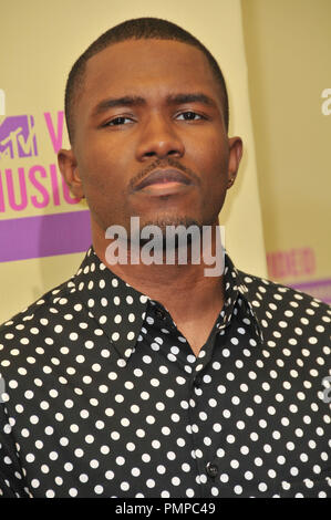 Frank Ocean bei 2012 MTV Video Music Awards im Staples Center in Los Angeles, CA. Die Veranstaltung fand am Donnerstag, den 6. September, 2012. Foto von PRPP/PictureLux Stockfoto