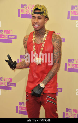 Lil Wayne bei 2012 MTV Video Music Awards im Staples Center in Los Angeles, CA. Die Veranstaltung fand am Donnerstag, den 6. September, 2012. Foto von PRPP/PictureLux Stockfoto