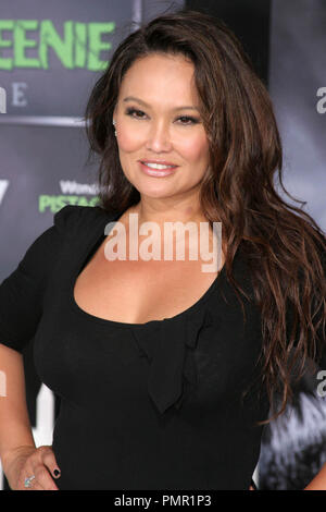 Tia Carrere auf der Los Angeles Premiere von Disney's "Frankenweenie". Ankunft am El Capitan Theatre in Hollywood, CA, 24. September 2012 statt. Foto von: Carrie Chavez/PictureLux Stockfoto