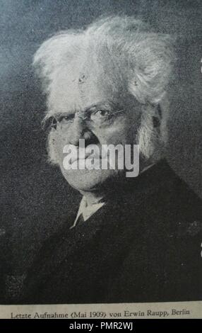 Björnstjerne Björnson von Erwin Raupp 1909. Stockfoto