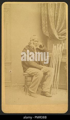 Schwarz Zuckerrohr Carver - Alex. Gardner, 921 Penna. Ave., Washington, D.C. Stockfoto