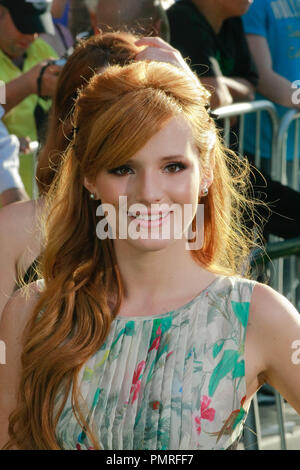 Bella Thorne bei der Weltpremiere von Disney's "Das seltsame Leben des Timotheus Grün'. Ankünfte am El Capitan Theatre in Hollywood, CA, 6. August 2012 statt. Foto von Joe Martinez/PictureLux Stockfoto