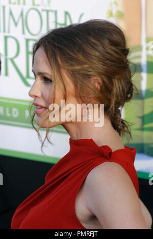 Jennifer Garner bei der Weltpremiere von Disney's "Das seltsame Leben des Timotheus Grün'. Ankünfte am El Capitan Theatre in Hollywood, CA, 6. August 2012 statt. Foto von Joe Martinez/PictureLux Stockfoto