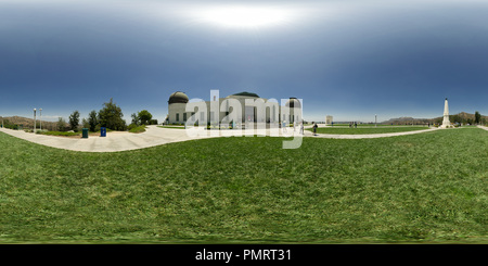 360 Grad Panorama Ansicht von Griffith Observatorium