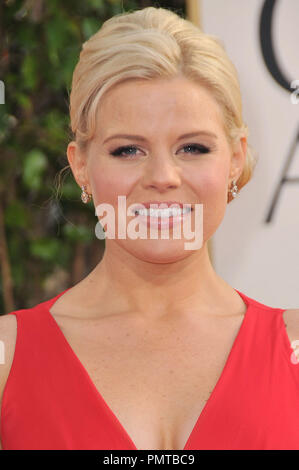 Megan Hilty auf der 70. jährlichen Golden Globe Awards - Ankunft im Beverly Hilton Hotel in Beverly Hills, CA. Die Veranstaltung am Sonntag, den 13. Januar, 2013. Foto von PRPP/PictureLux Datei Referenz # 31805 1488 PRPP nur für redaktionelle Verwendung - Alle Rechte vorbehalten Stockfoto