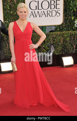 Megan Hilty auf der 70. jährlichen Golden Globe Awards - Ankunft im Beverly Hilton Hotel in Beverly Hills, CA. Die Veranstaltung am Sonntag, den 13. Januar, 2013. Foto von PRPP/PictureLux Datei Referenz # 31805 1490 PRPP nur für redaktionelle Verwendung - Alle Rechte vorbehalten Stockfoto