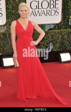 Megan Hilty auf der 70. jährlichen Golden Globe Awards - Ankunft im Beverly Hilton Hotel in Beverly Hills, CA. Die Veranstaltung am Sonntag, den 13. Januar, 2013. Foto von PRPP/PictureLux Datei Referenz # 31805 1491 PRPP nur für redaktionelle Verwendung - Alle Rechte vorbehalten Stockfoto