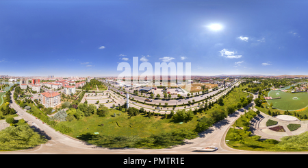 360 Grad Panorama Ansicht von Harikalar Diyari Buyuksehir Belediyesi Ankara 20160713 1519 33