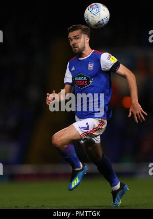 Ipswich, Großbritannien. 18. Sep 2018. Gwion Edwards von Ipswich Town - Ipswich Town v Brentford, Sky Bet Meisterschaft, Portman Road, Ipswich - 18. September 2018 Quelle: Richard Calver/Alamy leben Nachrichten Stockfoto