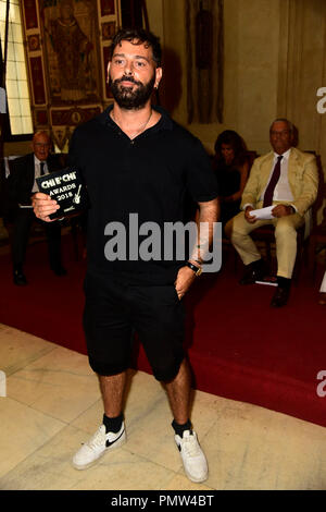 Mailand, Italien. 19 Sep, 2018. Mailand, 'Who is who' Award. Im Bild: Fausto Puglisi Credit: Unabhängige Fotoagentur/Alamy leben Nachrichten Stockfoto