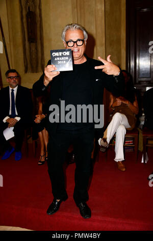 Mailand, Italien. 19 Sep, 2018. Mailand, 'Who is who' Award. Im Bild: Giuseppe Zanotti Credit: Unabhängige Fotoagentur/Alamy leben Nachrichten Stockfoto