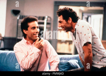 Seinfeld, USA TV-Serie 1989 - 1998 Staffel 1 Regie: Larry David, Jerry Seinfeld Darsteller: Jerry Seinfeld, Michael Richards Stockfoto